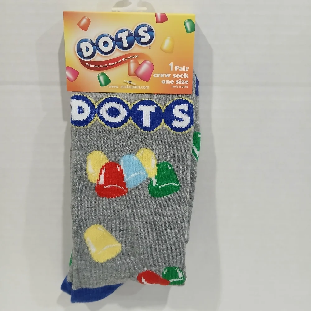 Colorful Candy-Themed Crew Socks Set - Picture 5 of 8